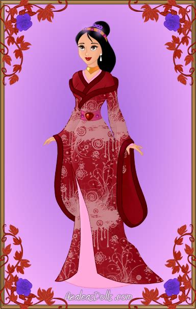 Mulan's Wedding Dress by unicornsmile on DeviantArt