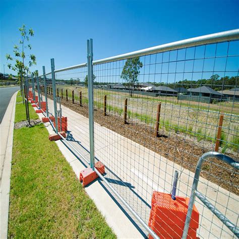 Hot Galvanized Temporary Fencing Panels