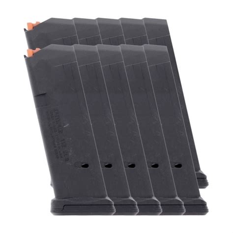 Magpul Pmag Gl9 9mm 15 Round Magazine For Glock Pistols 10 Pack