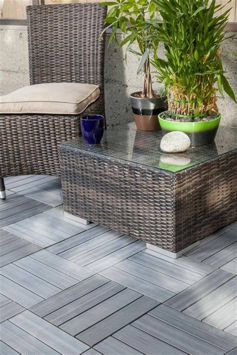 BuildDirect Interlocking Deck Tiles Composite QuickDeck Series