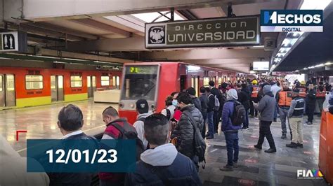 Hechos Digital Van A Militarizar El Metro Cdmx Ante Los