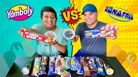 HELADOS DONOFRIO VS HELADO YAMBOLY Cual Es El Mejor Mi Receta