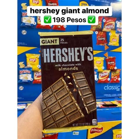 Hersheys Giant Bar 214g Milk Chocolate Shopee Philippines