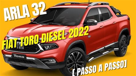 O que é ARLA 32 da Fiat Toro diesel 2022 Passo a passo YouTube