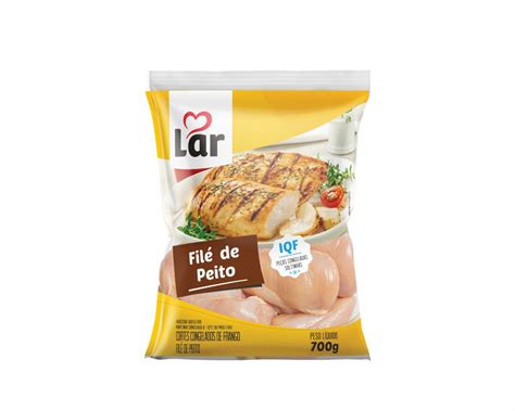 Fil De Peito Congelado Bandeja Kg Lar Cooperativa Agroindustrial