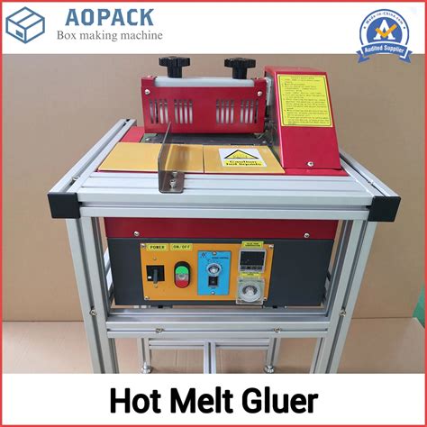 Aopack Hot Melt Glue Carton Box Automatic Gluing Machines China Gluing Machines And Gluing