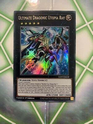 Yu Gi Oh TCG Ultimate Dragonic Utopia Ray Lightning Overdrive LIOV