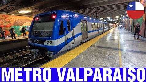 Metro Valparaiso Trenes Alstom Xtrapolis Y Modular Enero