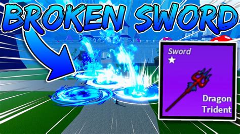 Reworked Dragon Trident Is Broken Blox Fruits Sanguine Art