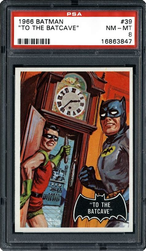 1966 Batman Black Bat To The Batcave Psa Cardfacts®