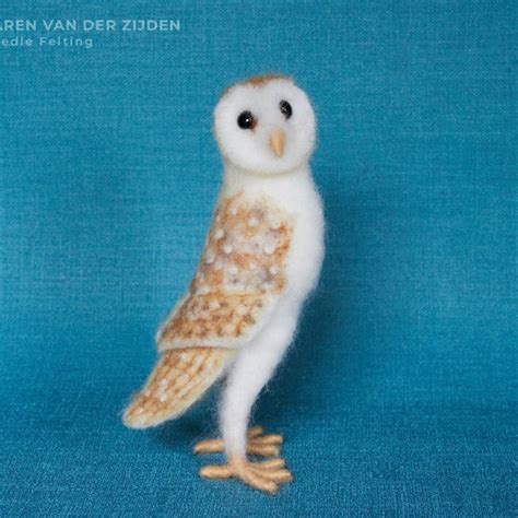 Needle Felted Owl Etsy