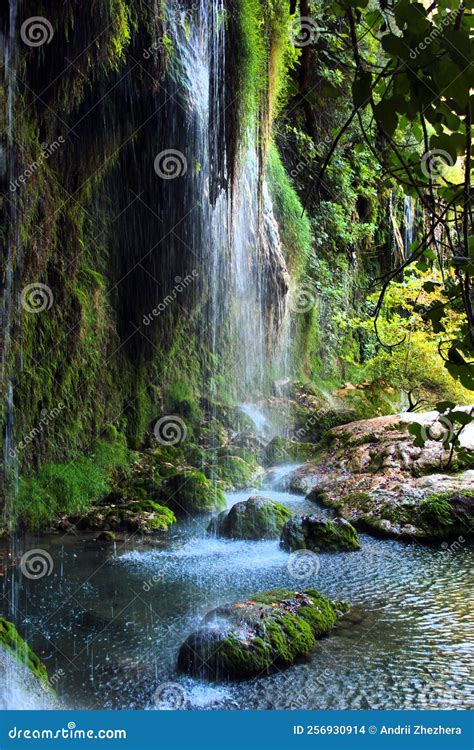 Kursunlu Waterfall In Antalya Turkey Stock Photo Image Of Scenic