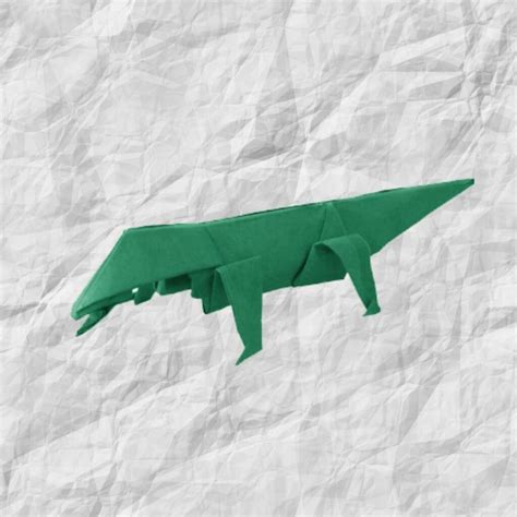 Animals ⭐ How To Make An Origami Lizard Origami Easy