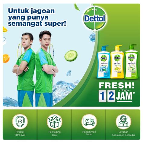 Jual Dettol Lasting Fresh Anti Bakteri Sabun Mandi G Pcs Di