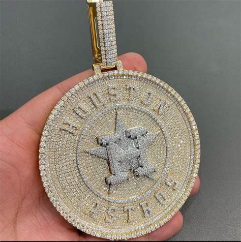 GRA Certified VVS Moissanite Diamond Hip Hop Pendent Bust Down Rapper