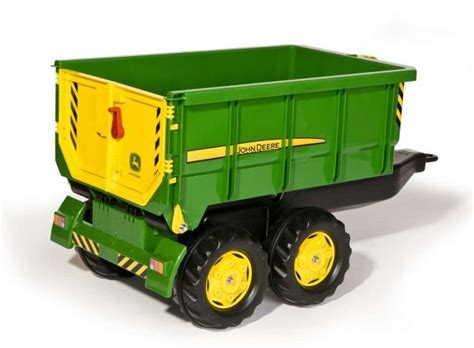 Rolly Toys Rollycontainer John Deere Krokl Fthenger Tilhenger Med