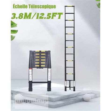 Leyshop Chelle T Lescopique M Echelle De Toit En Aluminium En