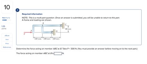 Solved Required Information Note This Is A Multi Part Chegg