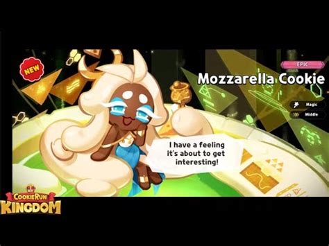 Mozzarella Cookie Draw Animation Cookie Run Kingdom YouTube