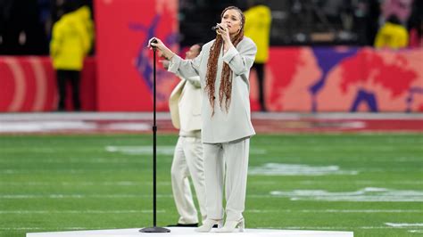 Who Performed The Black National Anthem At The Super Bowl Wzzm