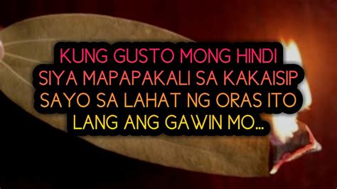 Kung Gusto Mong Hindi Siya Mapapakali Sa Kakaisip Sayo Ito Lang Gawin