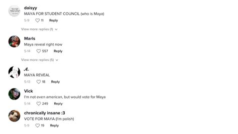 Who Is Maya? Teen's Student Council TikTok Video Goes Viral