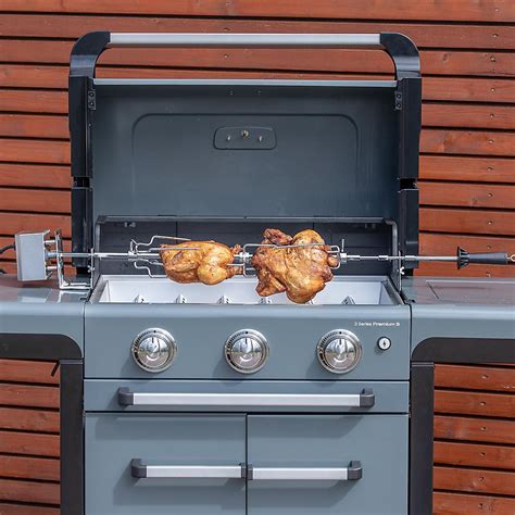 Grill gazowy Campingaz Premium 3 S z kuchenką boczną id 7116