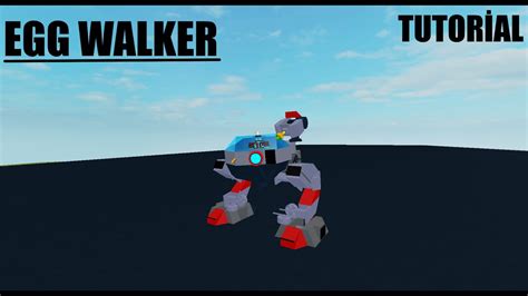 Roblox Plane Crazy Egg Walker Tutorial YouTube