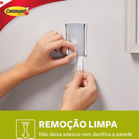 Suporte Adesivo para Quadros 3M Command Metálico Jumbo 1 unidade BT