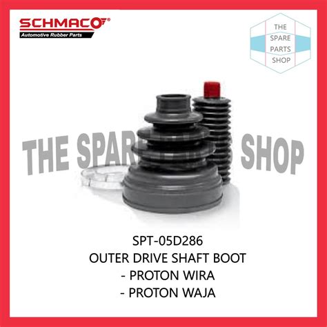 Proton Waja Wira Outer Drive Shaft Boot Cv Boot Kit Schmaco Pcs