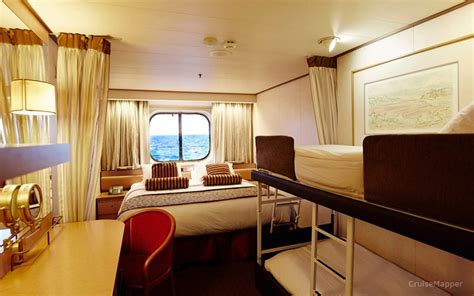 Pacific Explorer cabins and suites | CruiseMapper