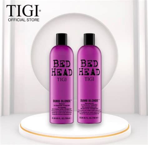 Bed Head Dumb Blonde Shampoo And Conditioner Beauty Personal Care Hair On Carousell