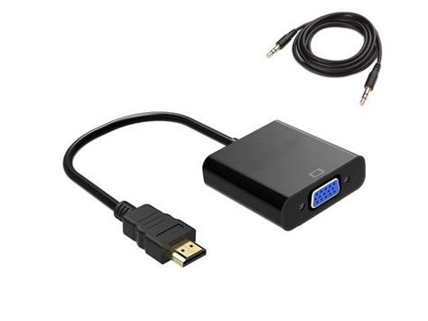 HDMI TO VGA ADAPTOR WITH SOUND Upulni Express