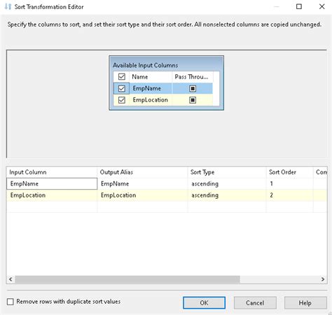 Using The Merge Join Transformation In Ssis Packages