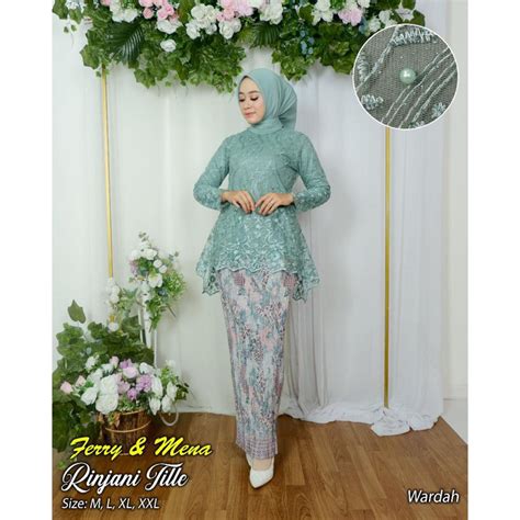 Jual Kebaya Azkia Tulle Kebaya Modern Kebaya Kebaya Pesta Kebaya Pesta