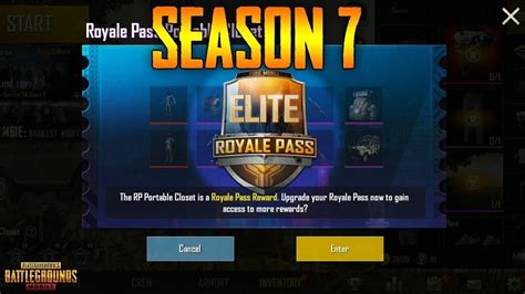 Pubg Season 7 Royal Pass Leaked All Information About Items In Hindi