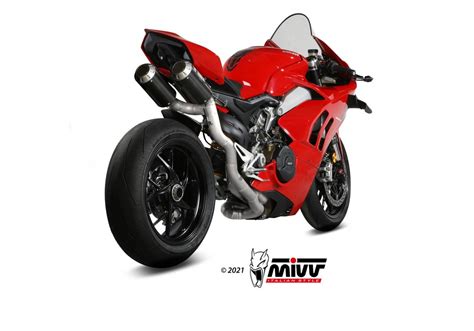 MIVV MK3 Carbon Hochgelegt Ducati Panigale V4 18 21 DucBikeParts