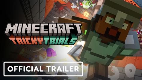 Minecraft Official Tricky Trials Update Trailer Youtube