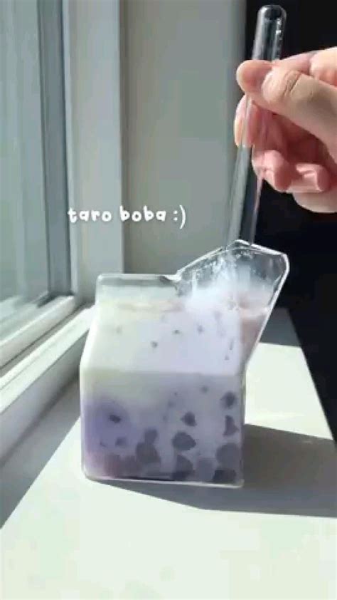 Pin By Your Sunshine On Food Aesthetics 🍭💛 Bubble Tea Recipe Snacks