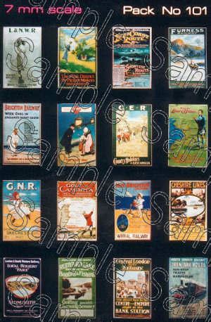 Pre Grouping Travel Posters Small TierneyModelRailway