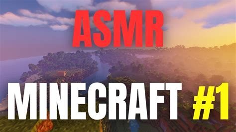 First Asmr Video Playing Minecraft Ep Youtube