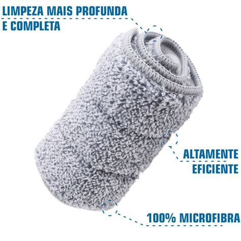 Mop Rodo Spray De Microfibra Reservat Rio Ml Pe As Lith