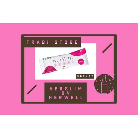 Jual Herslim By Herwell Sachet Original Shopee Indonesia