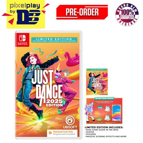 Nintendo Switch Just Dance 2025 Edition Lazada Ph