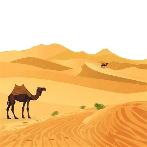 Thar Desert Indian Illustration Premium Ai Generated Psd