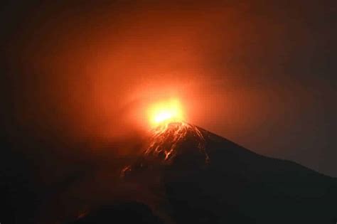 Fuego Volcano Erupts In Guatemala