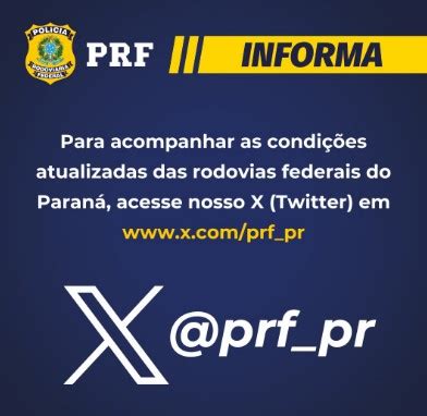 PRF atualiza condições das rodovias no Paraná Jandaia Online