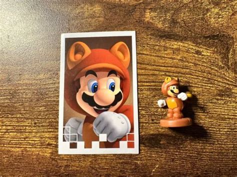 Tanooki Mario Super Mario Monopoly Gamer Power Pack Game Piece Figure