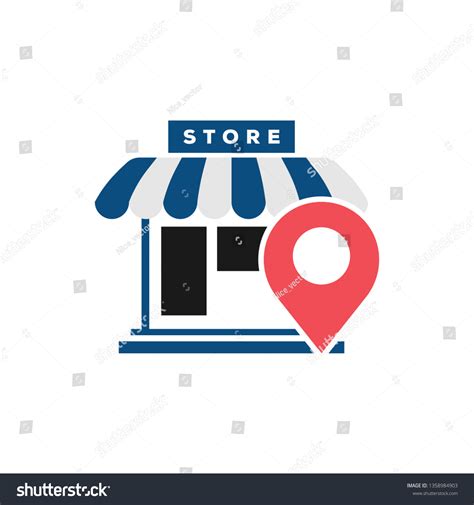 Store Graphic Design Template Vector Isolated Stock Vector Royalty