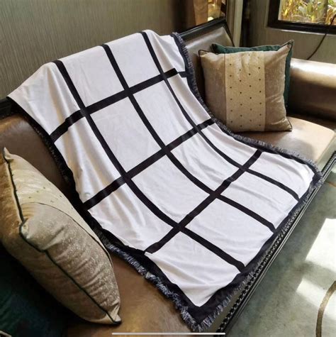 9 Panel Sublimation Blanket Etsy